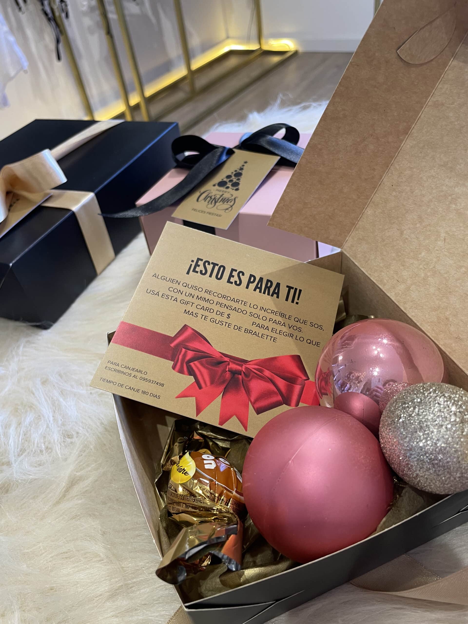 BOX Gift Card $500 + Bombacha + Perfume (Envio en 24 horas)