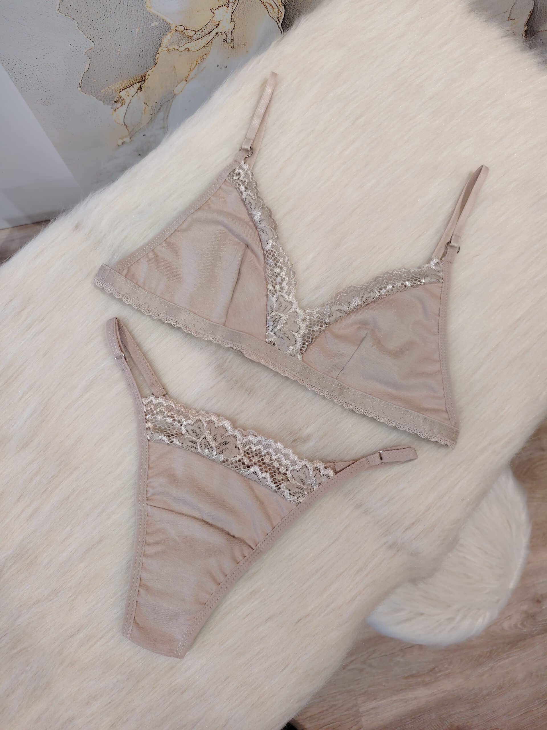 Conjunto Cotton Nude