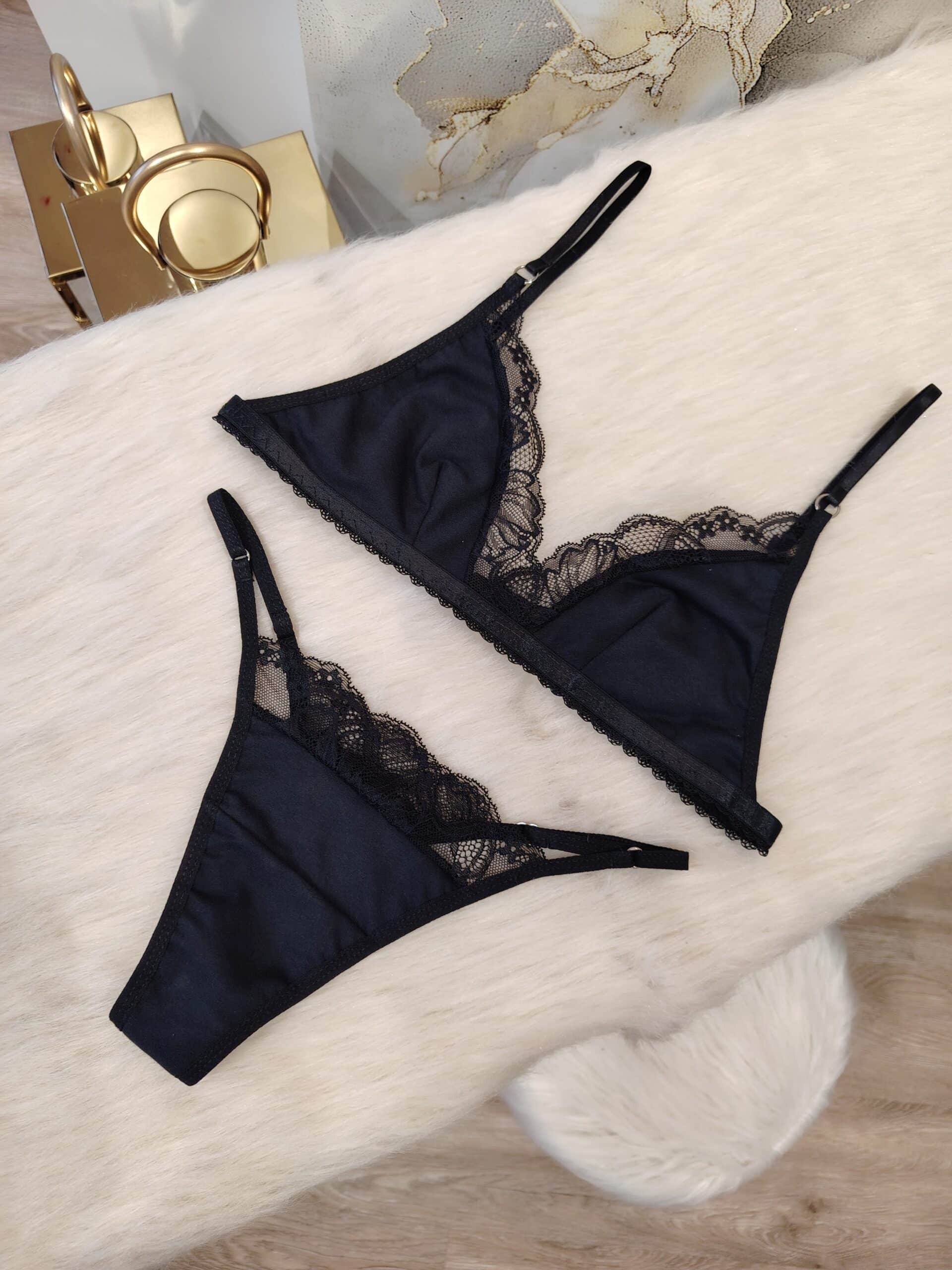 Conjunto Cotton Black