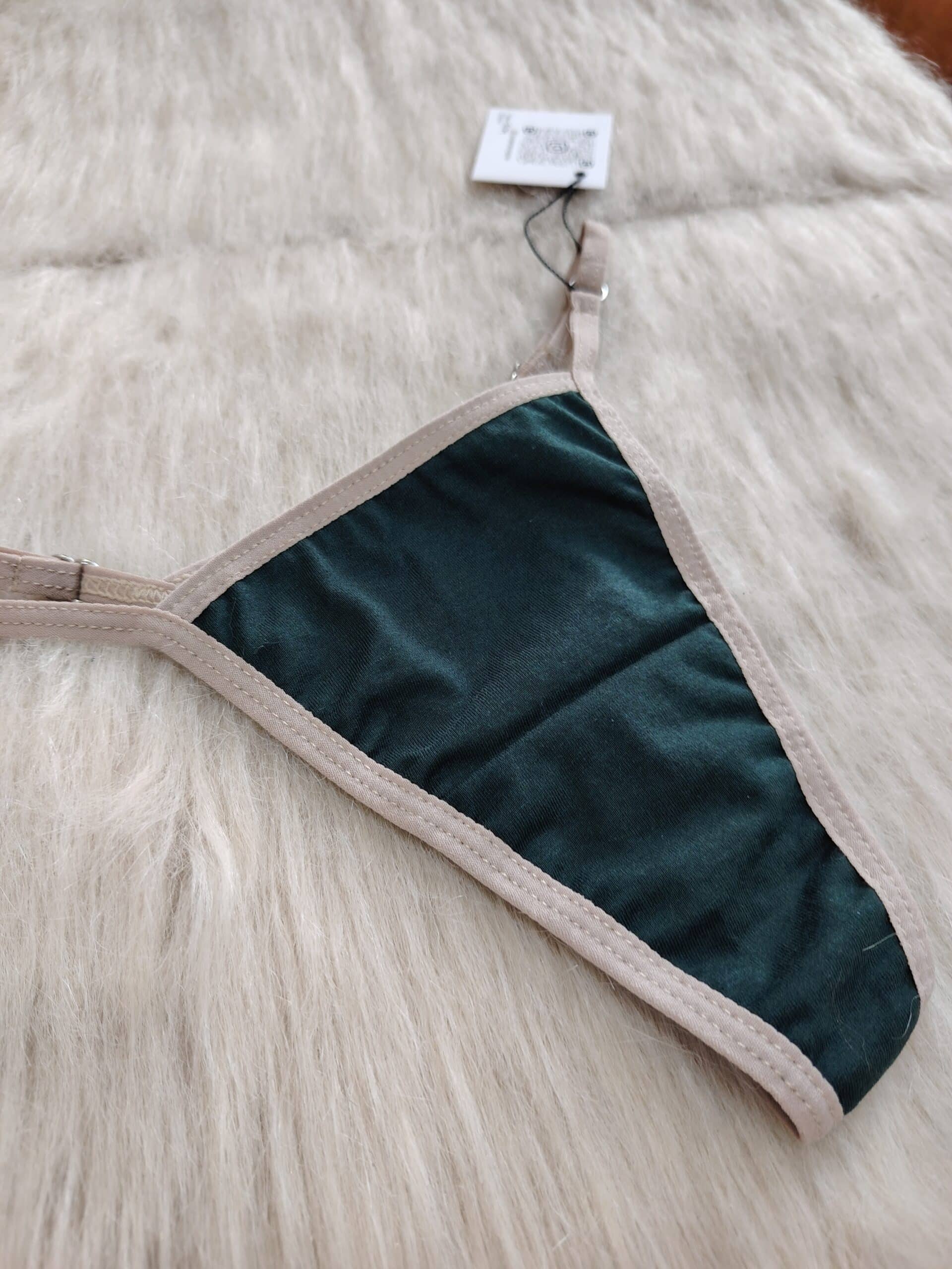 Microtanga de Algodón Verde
