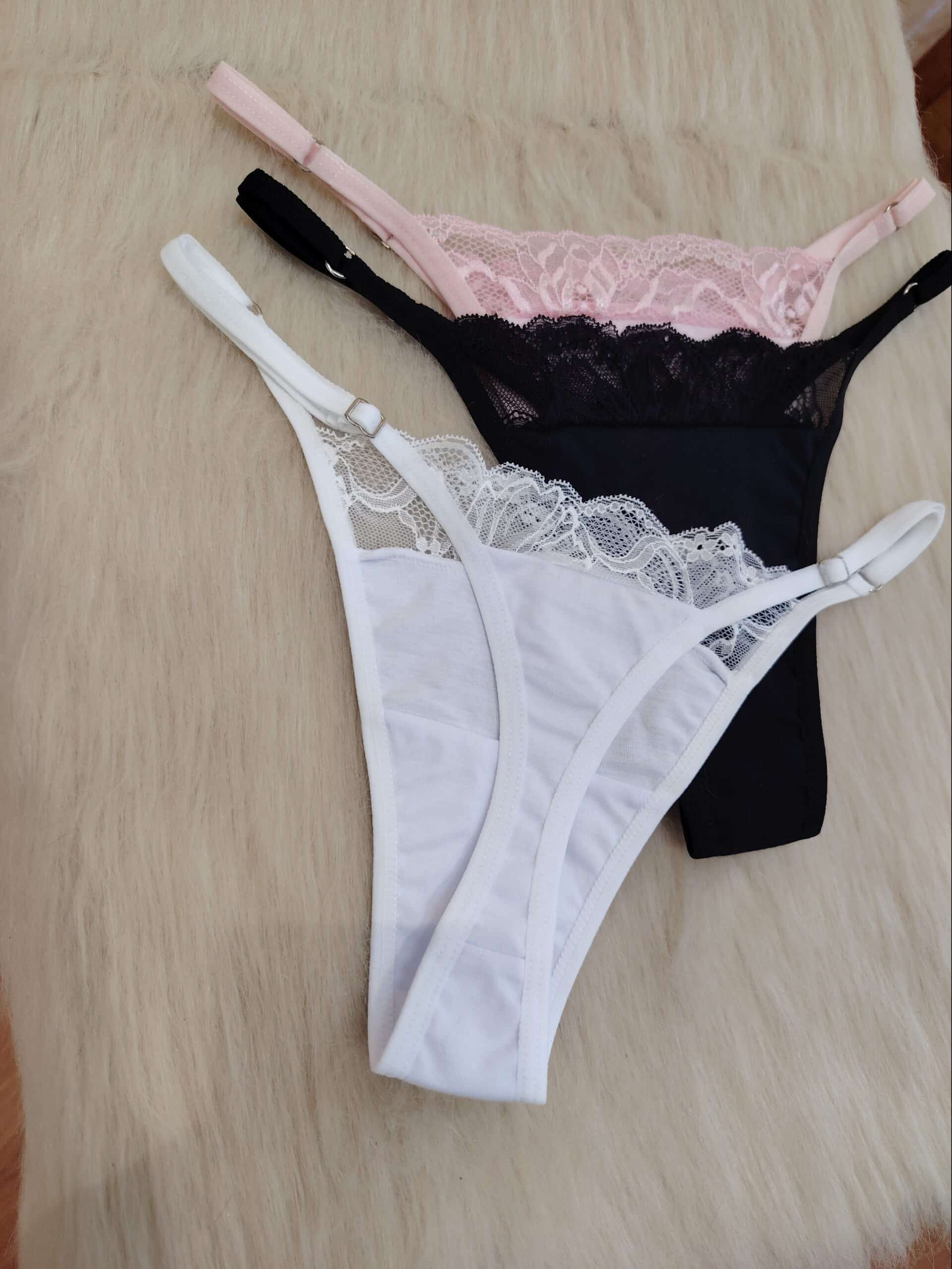 Pack x3 Tanga Cancer de Algodón