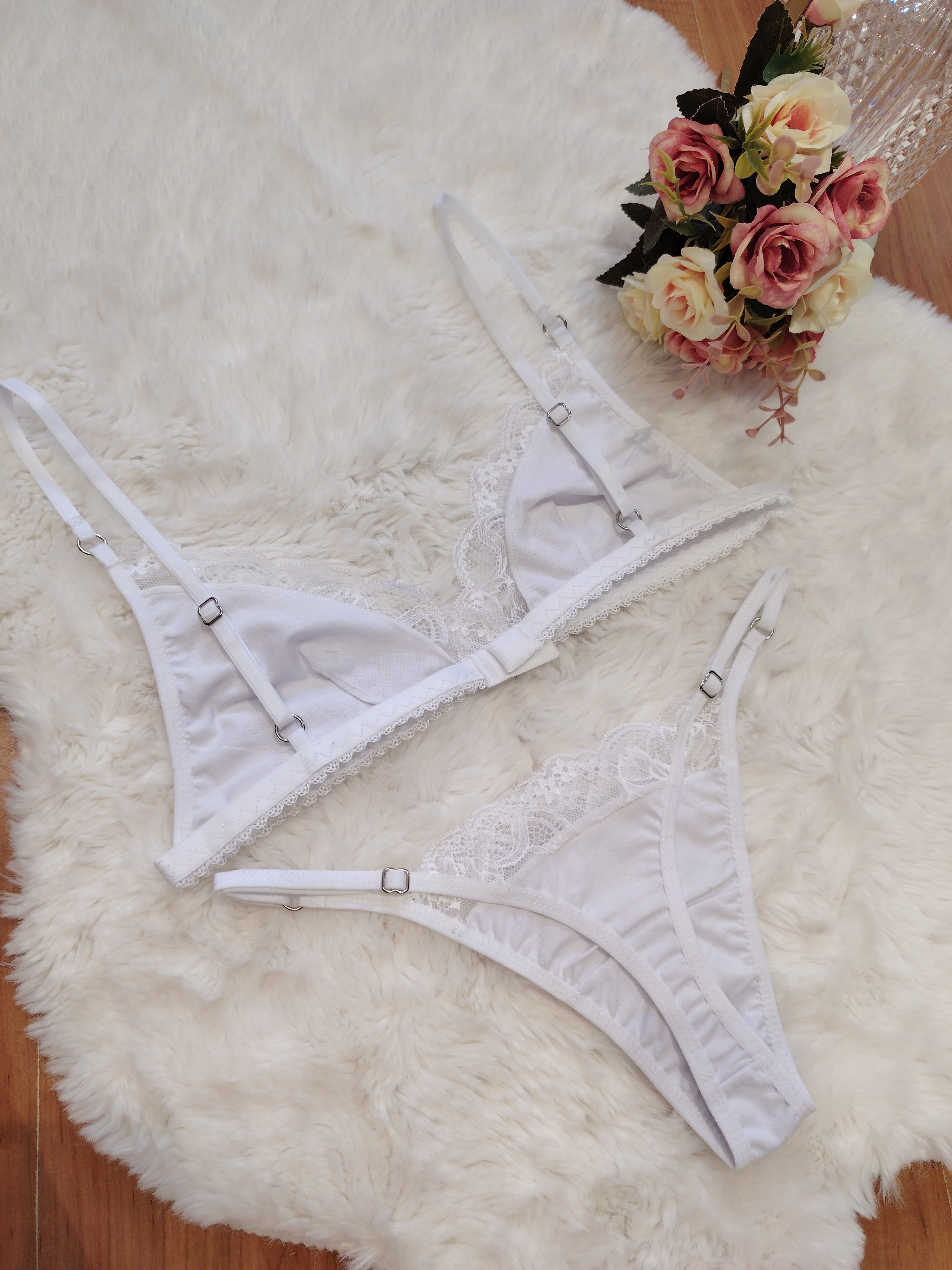 Conjunto Cotton White