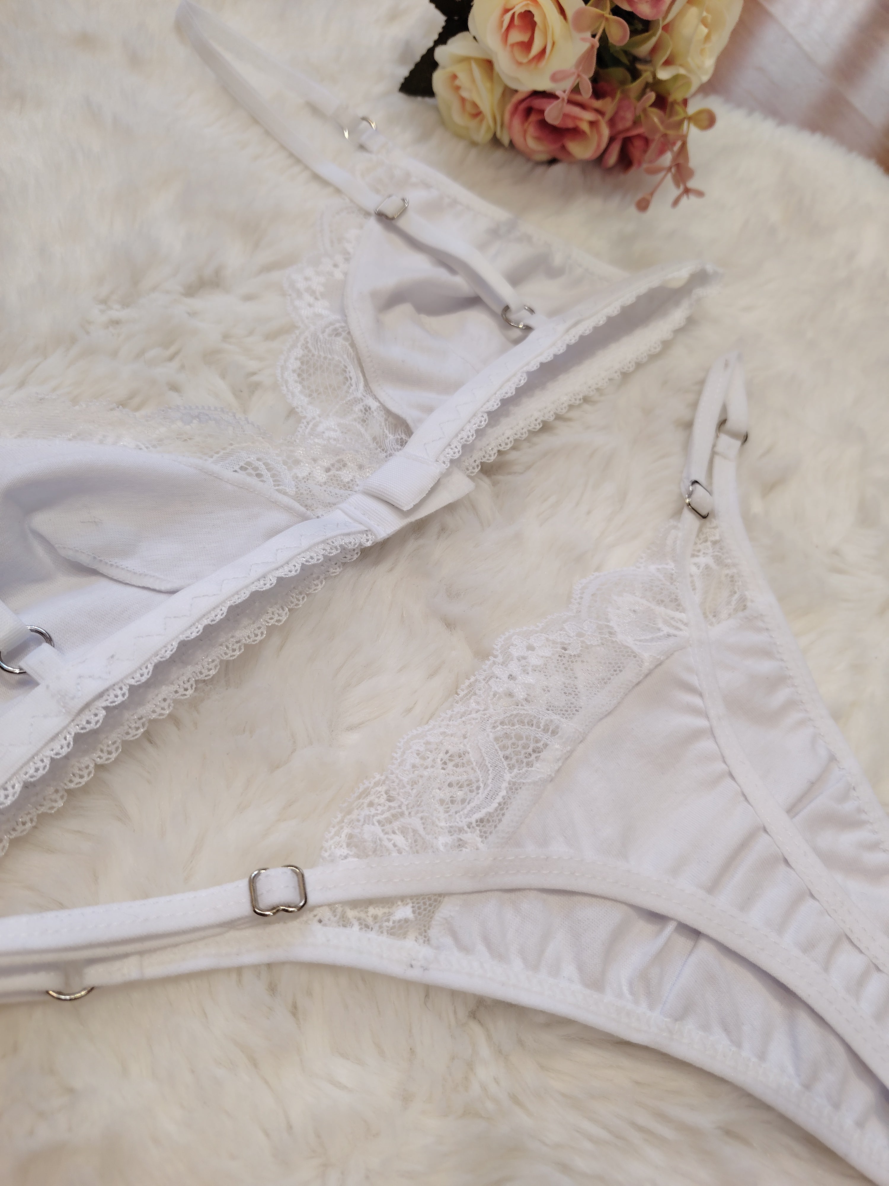Conjunto Cotton White