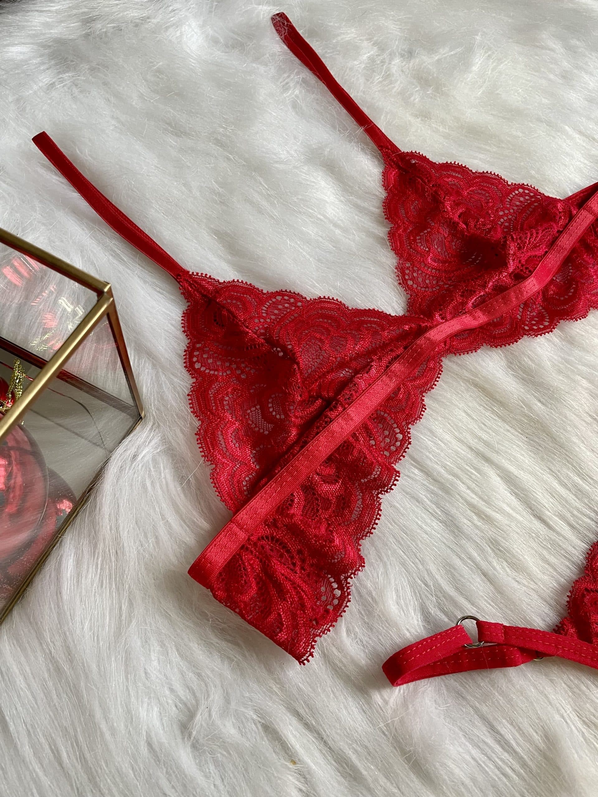 Conjunto Jade Rojo