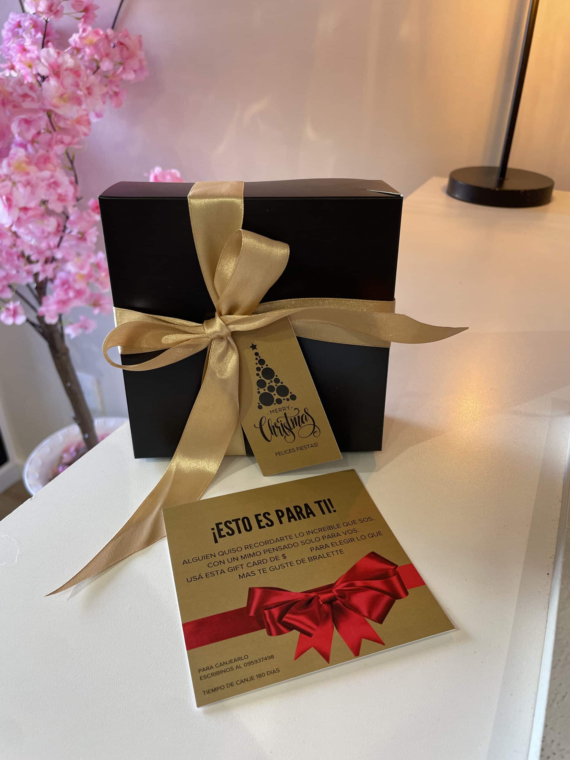 BOX Gift Card + perfume (Envio en 24 horas)