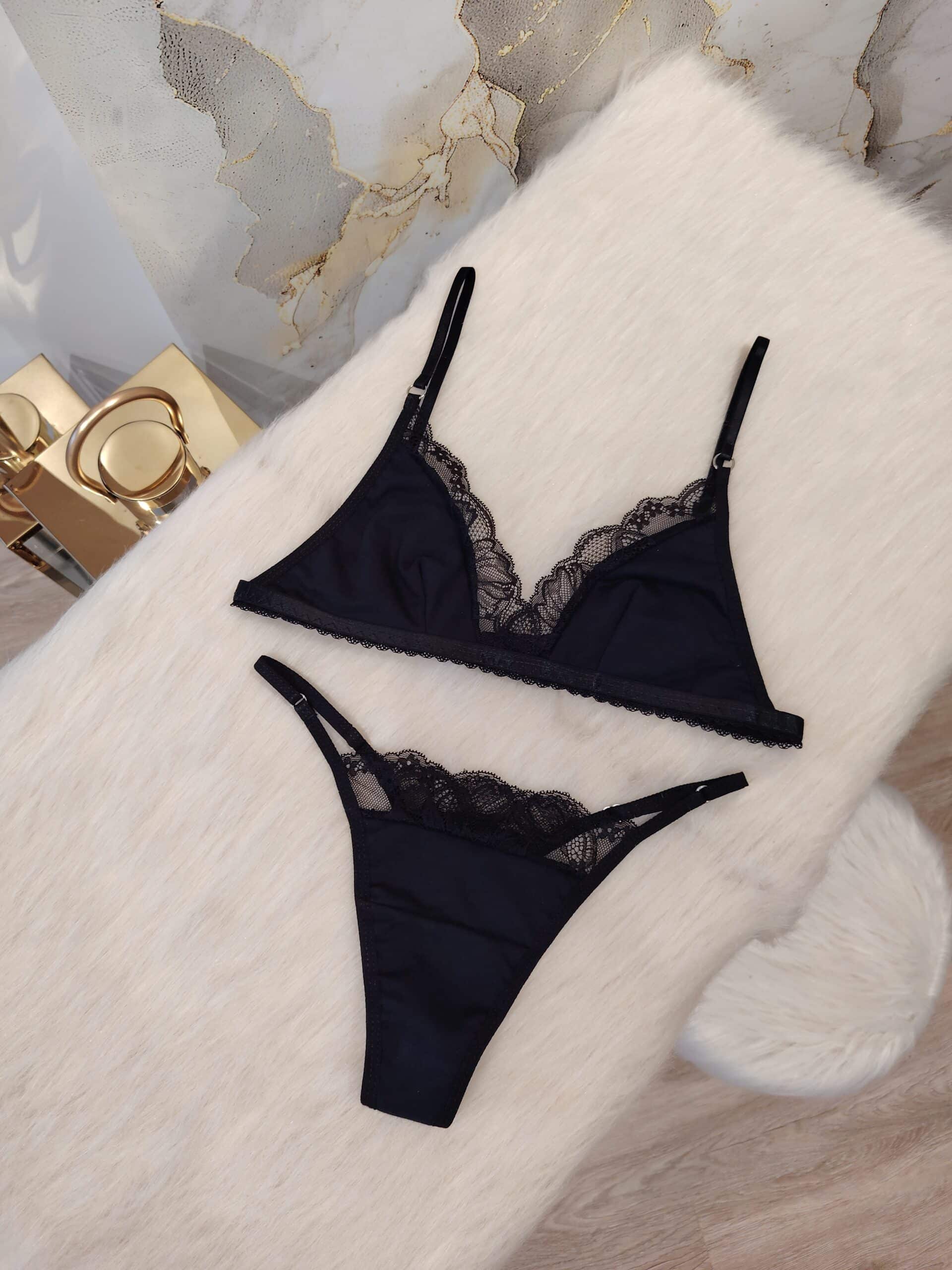 Conjunto Cotton Black