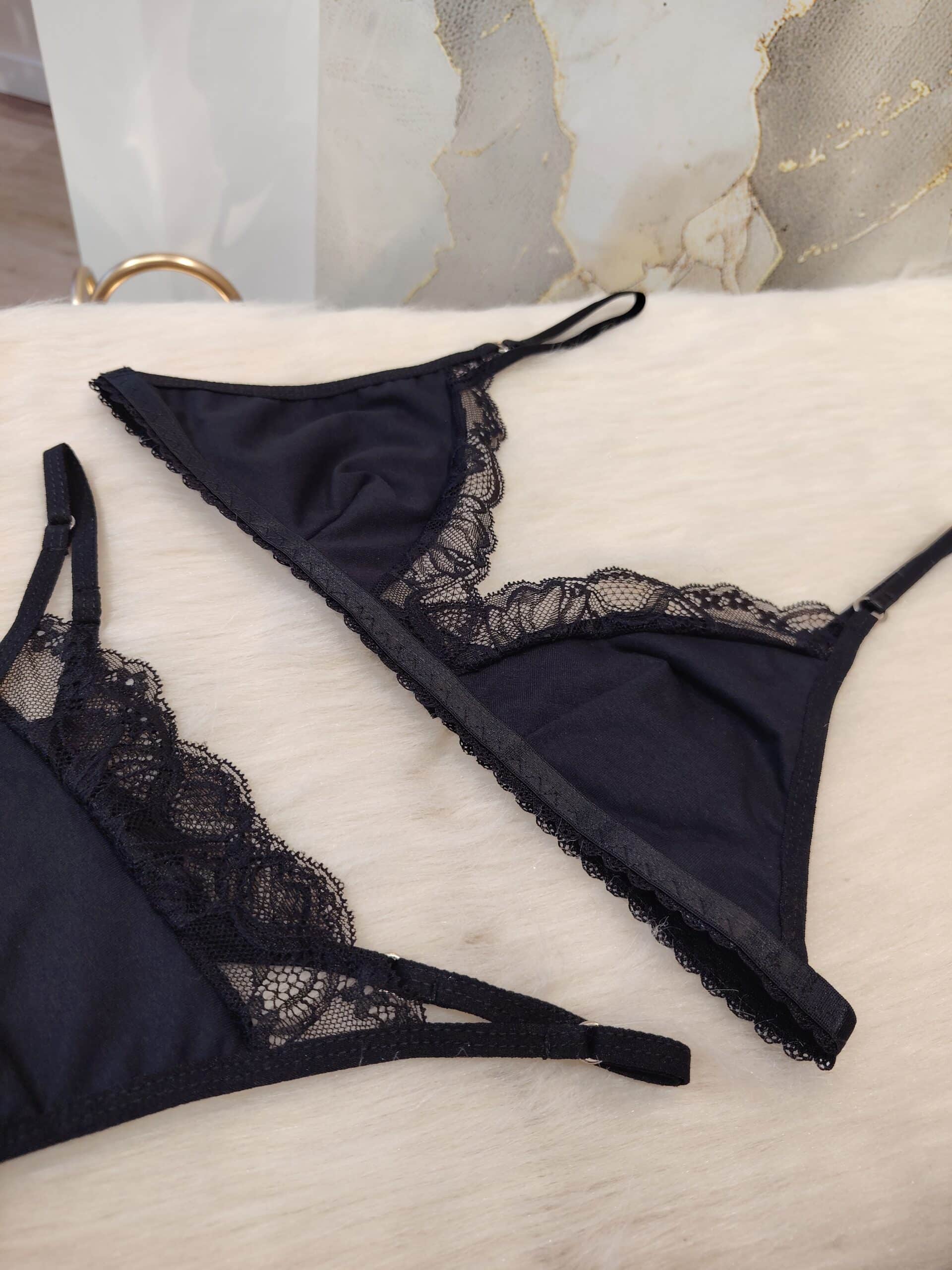 Conjunto Cotton Black