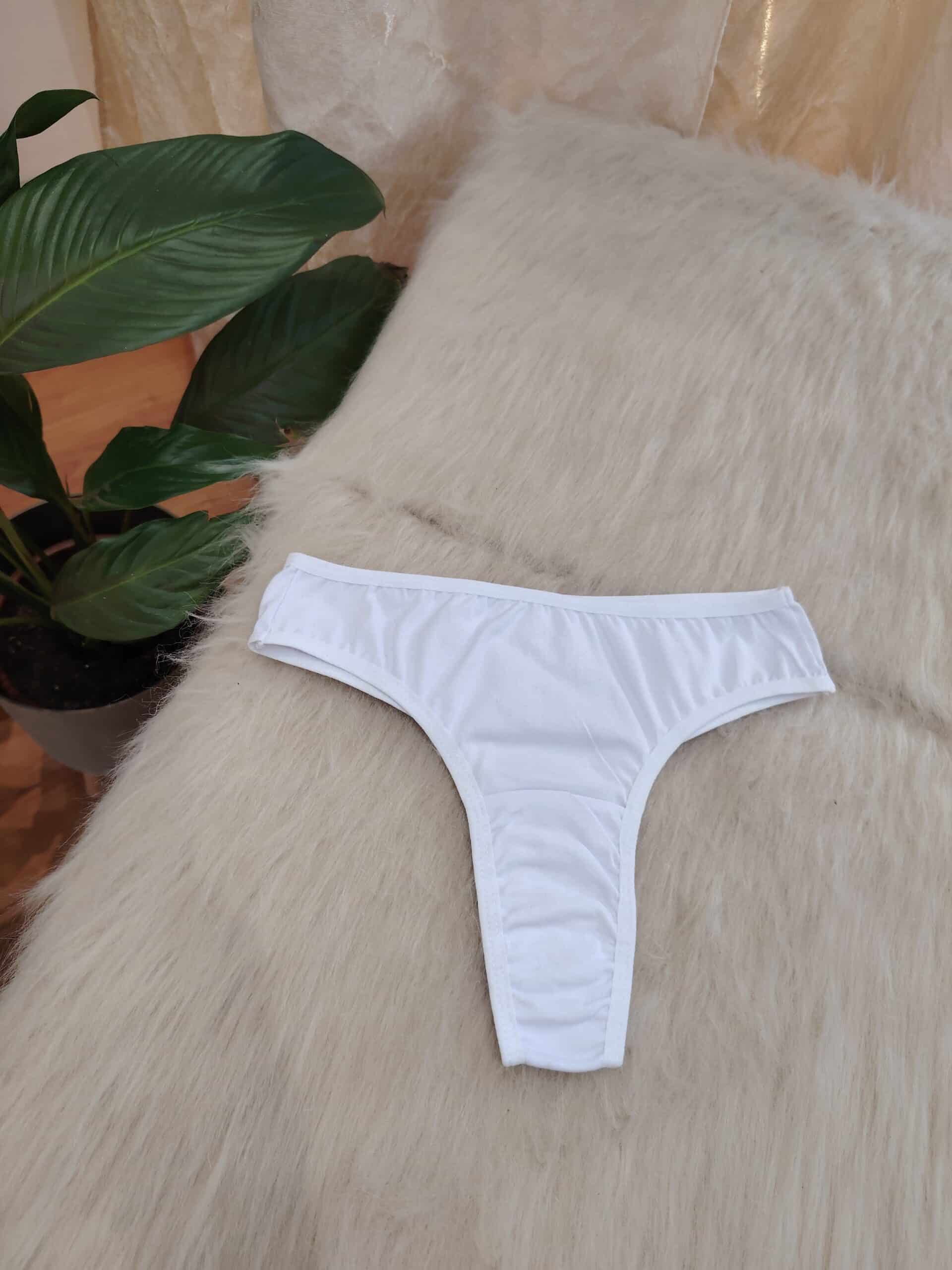 Vedetina de Algodón Blanco
