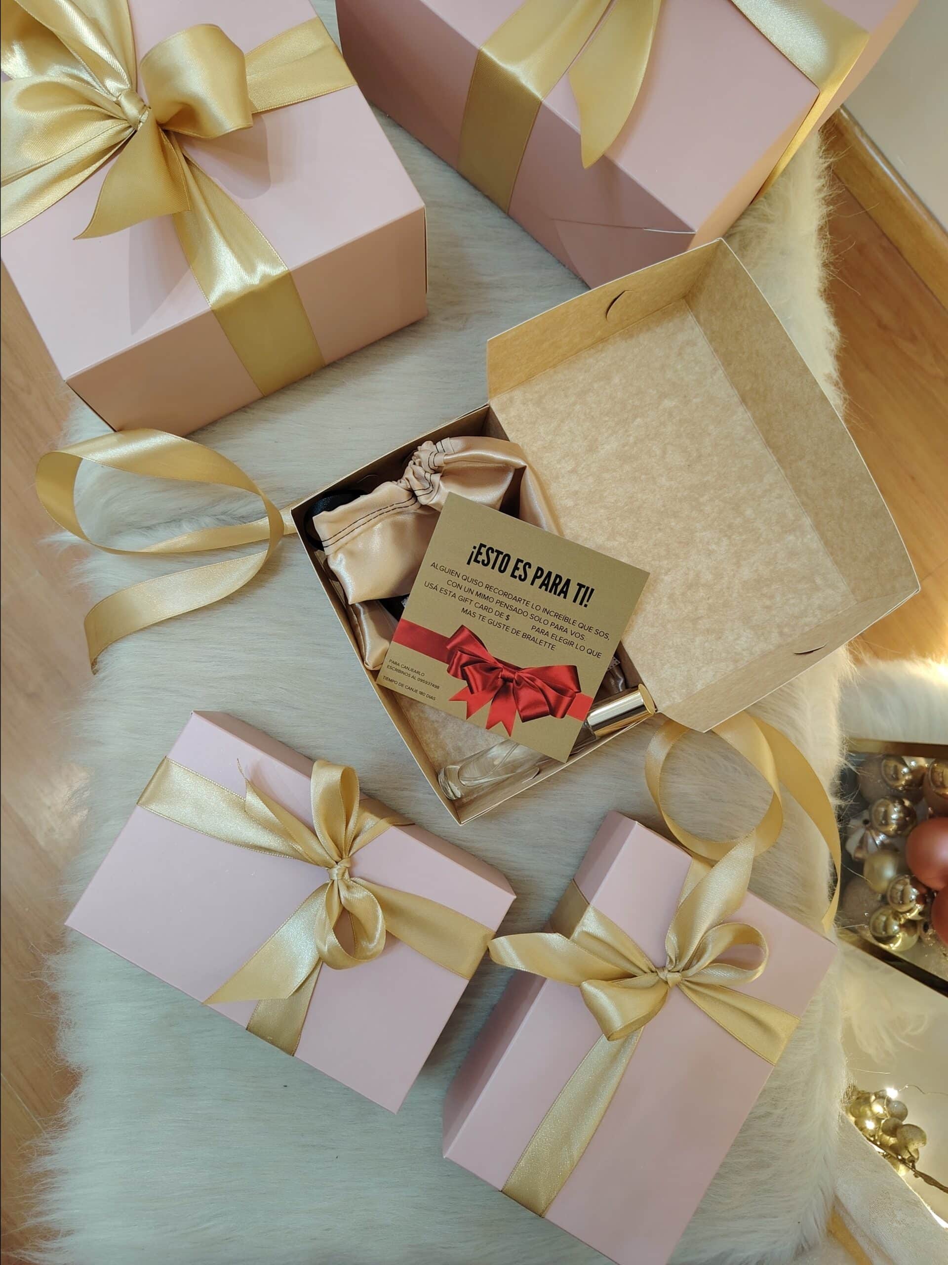 BOX Gift Card $500 + perfume (Envio en 24 horas)