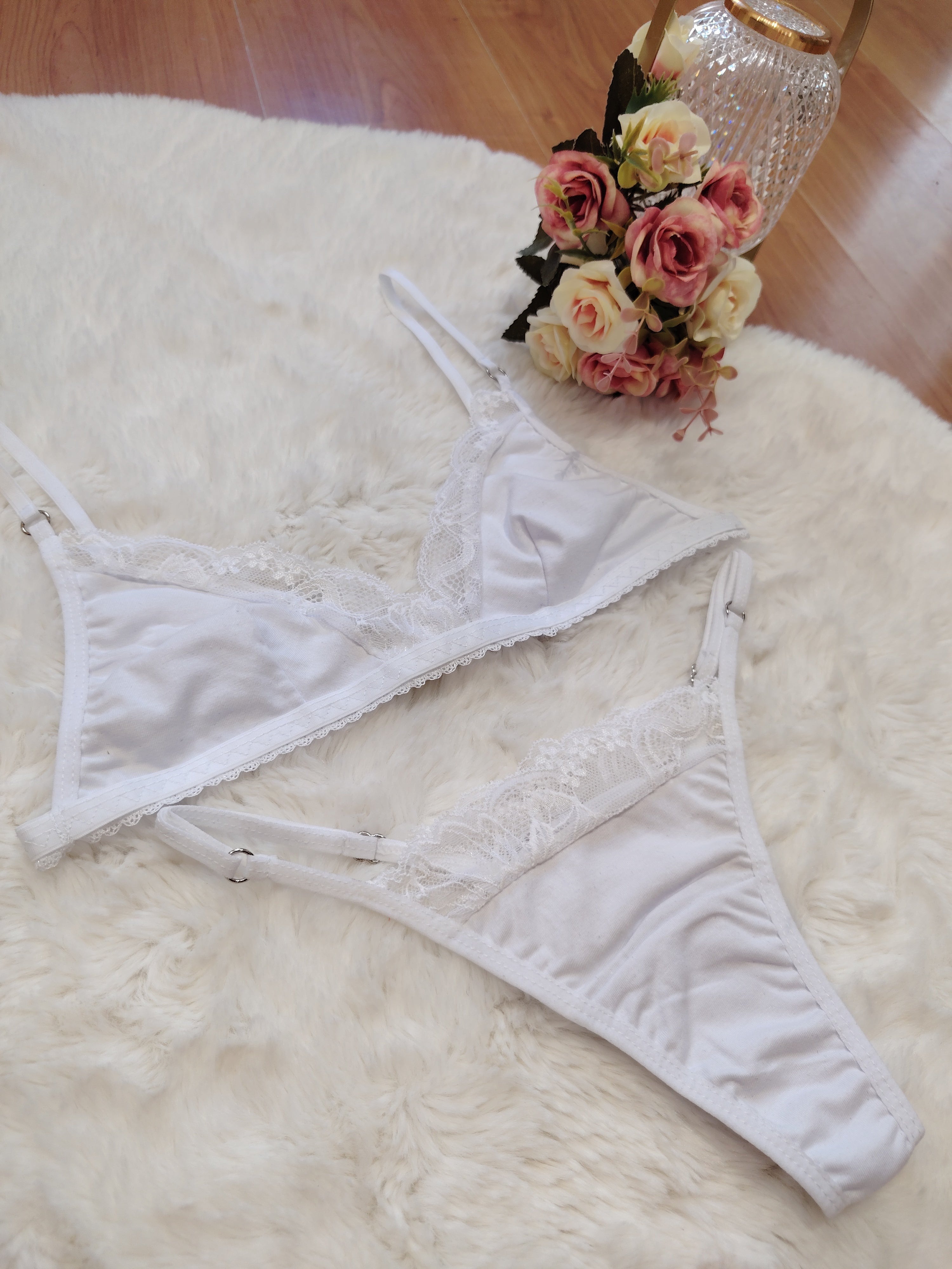 Conjunto Cotton White