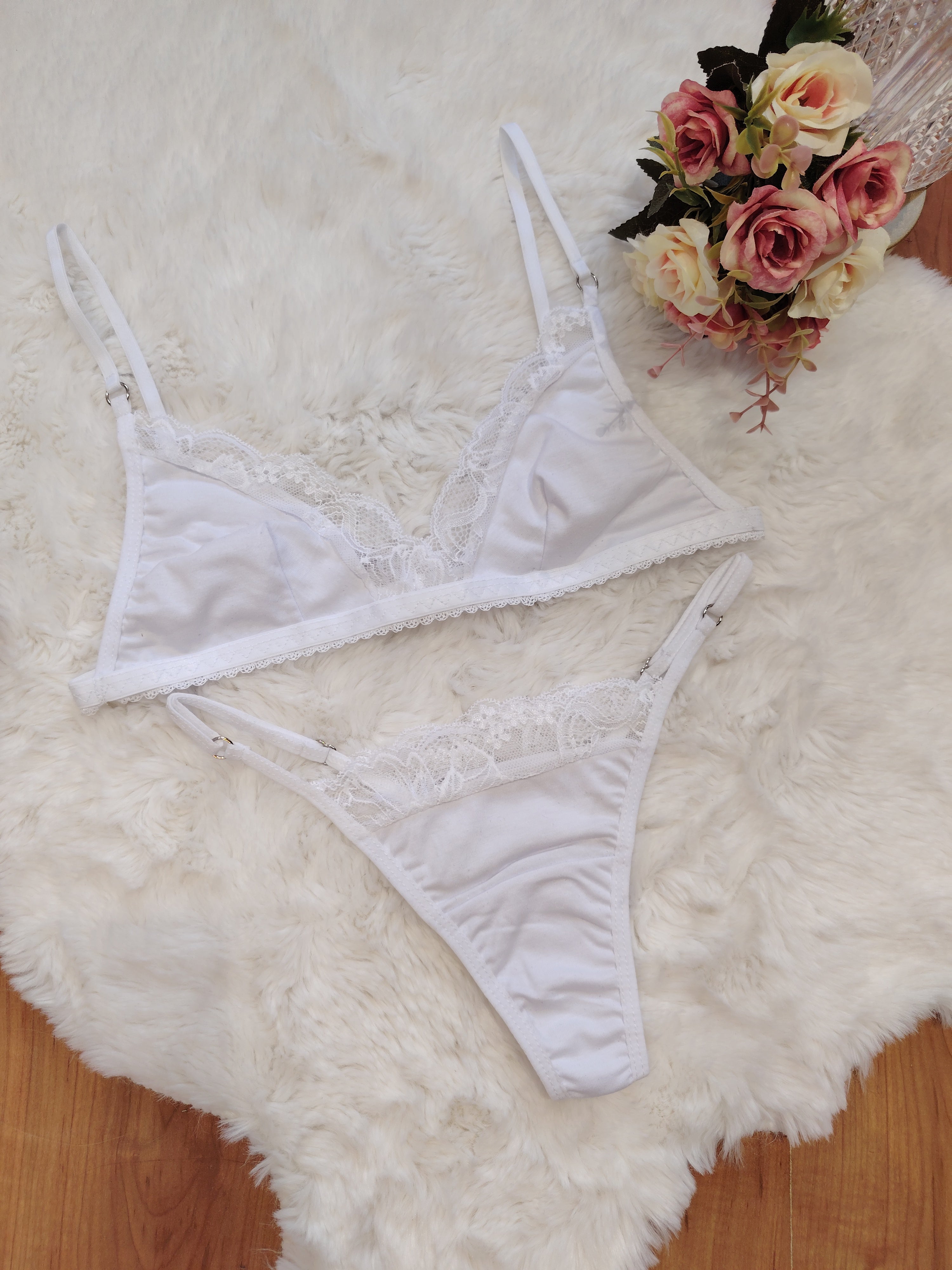 Conjunto Cotton White