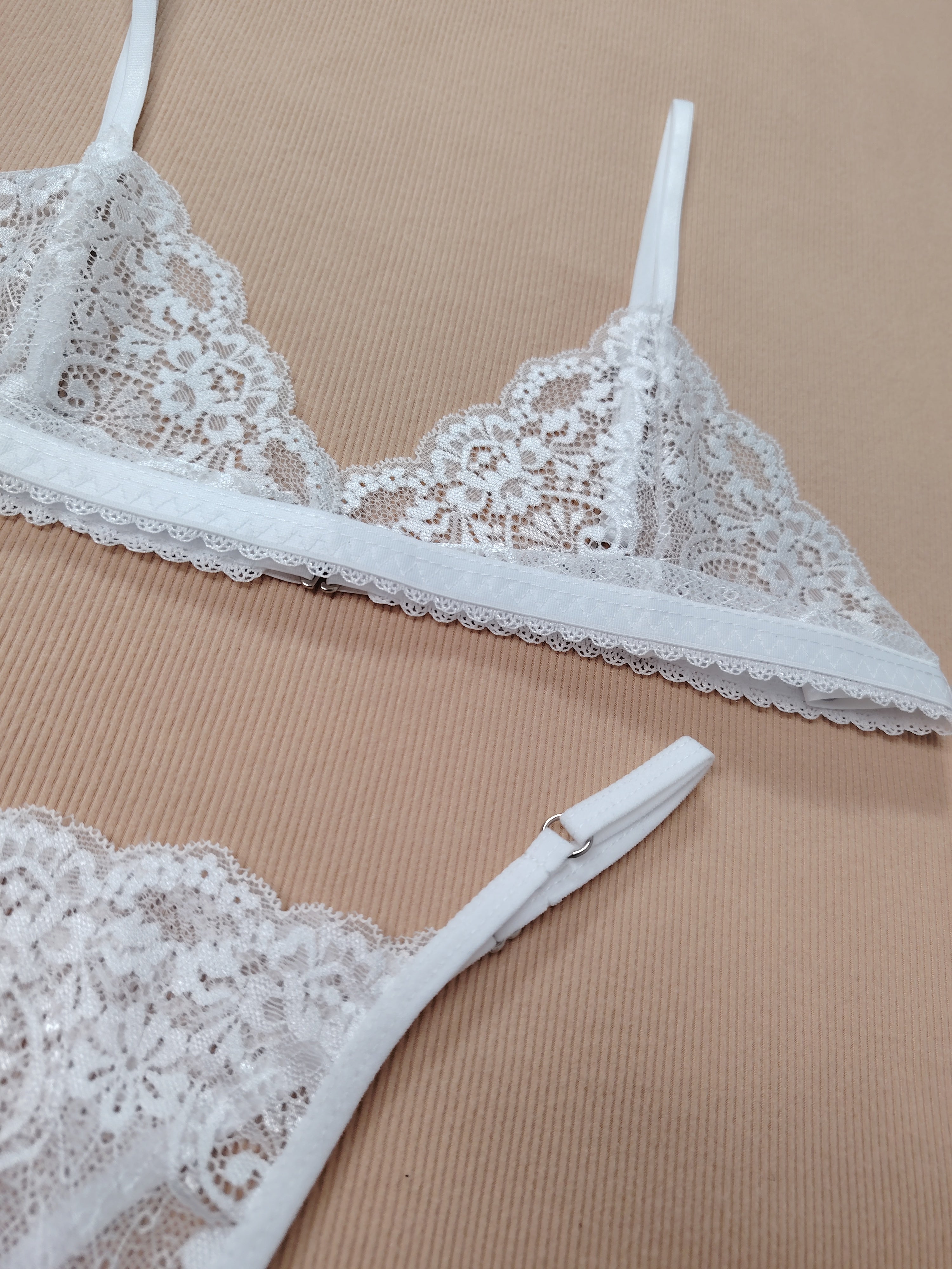 SALE Conjunto Encaje blanco