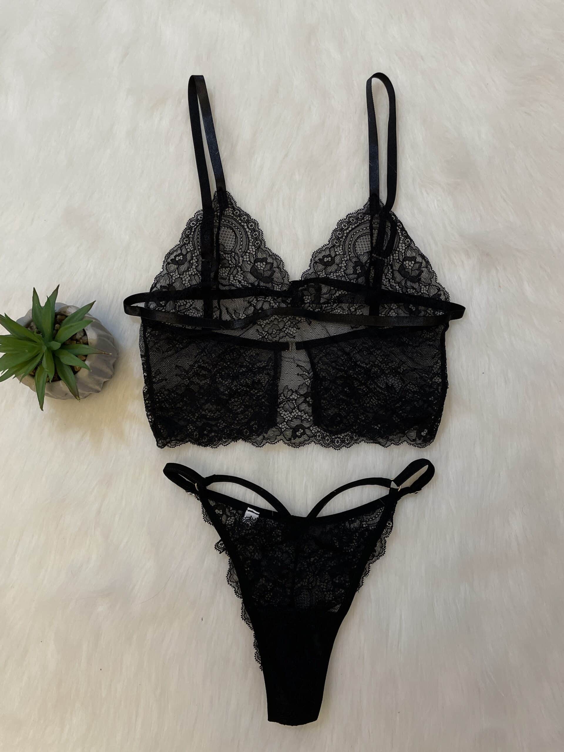 Conjunto Helena Negro