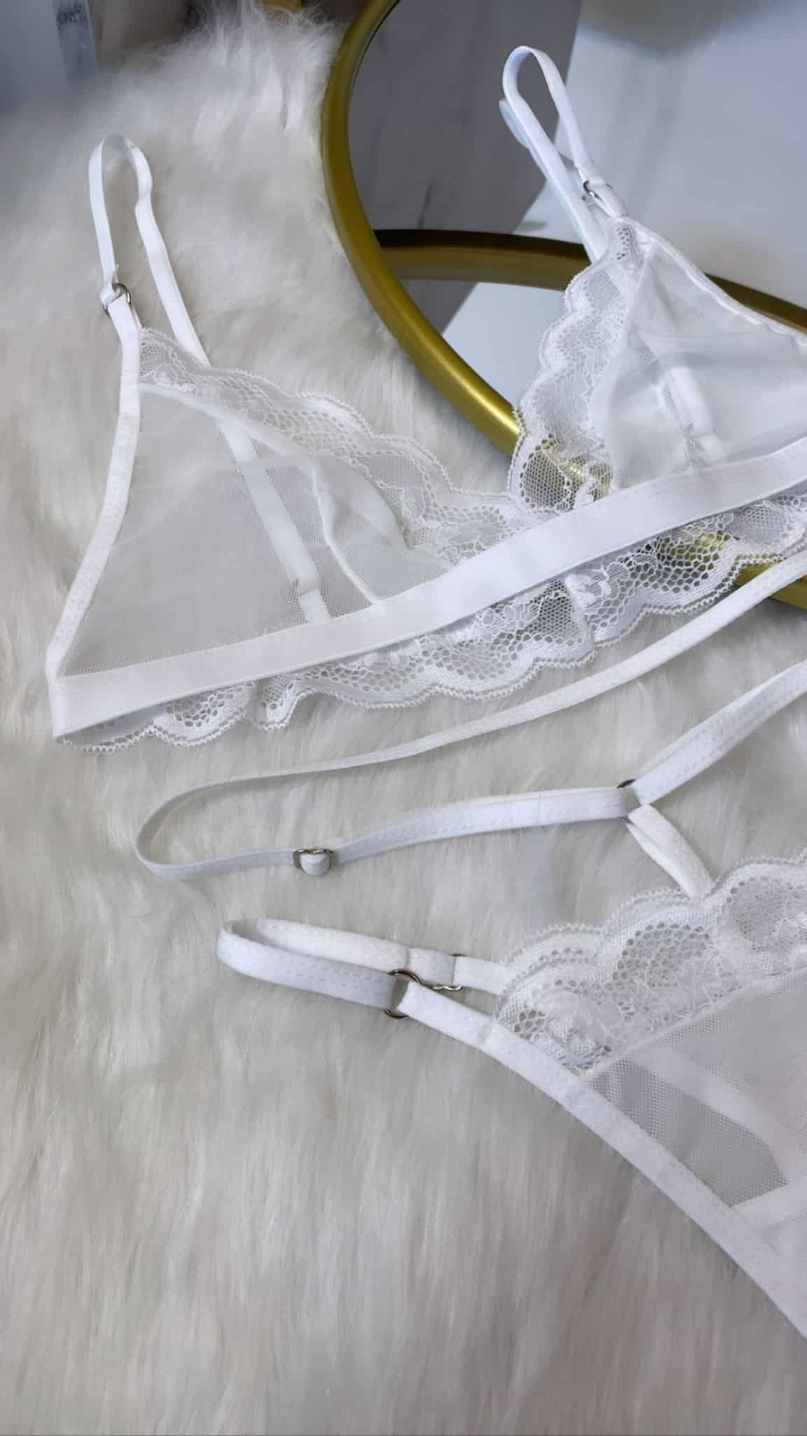 Set Gaia Microtul Blanco