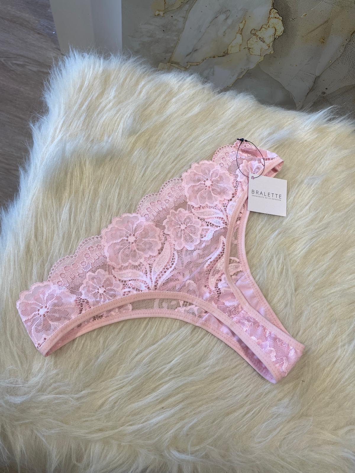 Vedetina de Encaje Rosa